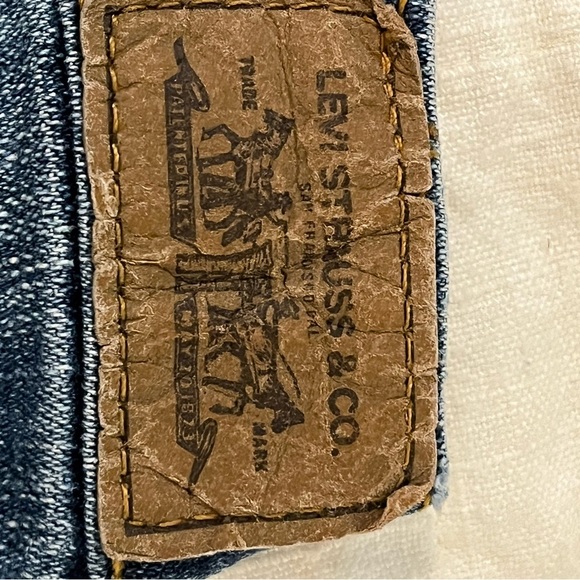 Classic Levi’s Bootcut 515 Blue Denim Jeans - Picture 7 of 10